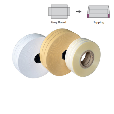 Box Corner Pasting Tape PET Tape PVC Tape Plastic Tape Untuk Mesin Tempel Sudut